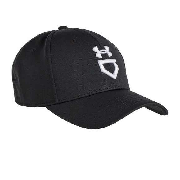 Under Armour Men's UA Baseball Blitzing Cap 1380021-001 Black/White Size M/L New - Picture 1 of 11